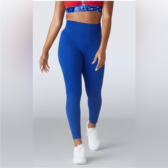 Shefit Royal Blue High-Waisted Leggings S - Picture 2 of 5